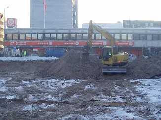 maansiirtotyöt talviaikaan